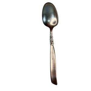 Vintage Community South Seas Silverplate Teaspoon 6" Ornate Handle Design B28